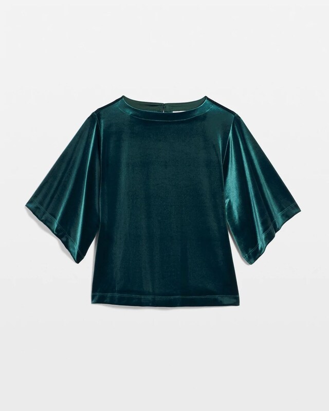 Travelers Collection Velvet Top - image 5